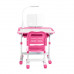 Комплект парта + стул Vanda Pink + лампа Vanda